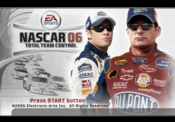 NASCAR 06 - Total Team Control screen shot title